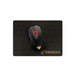 Мышь проводная + коврик GAMDIAS (DEMETER E1) черный