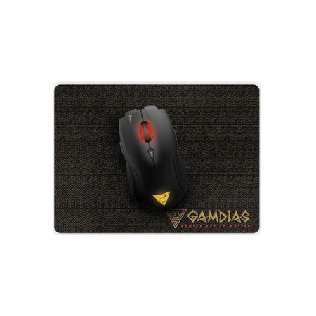 Мышь проводная + коврик GAMDIAS (DEMETER E1) черный