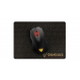 Мышь проводная + коврик GAMDIAS (DEMETER E1) черный
