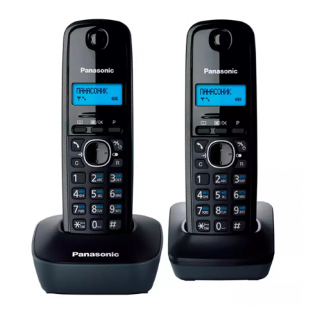 Радиотелефон PANASONIC KX-TG1612 (RUH) серый
