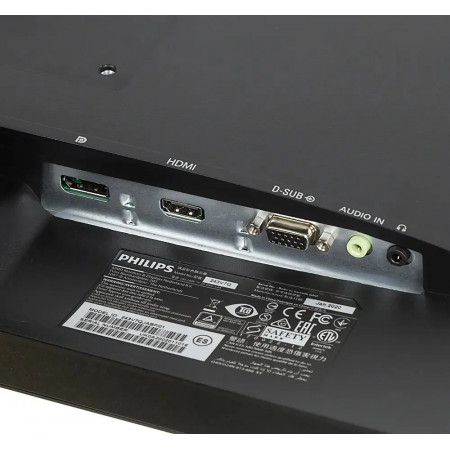 23.8" Монитор PHILIPS 243V7QJABF (00/01) черный