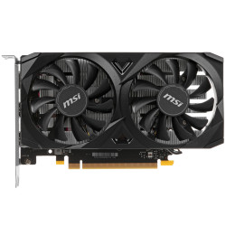 Видеокарта MSI GeForce RTX 3050 VENTUS 2X E OC (RTX 3050 VENTUS 2X E 6G OC) черный