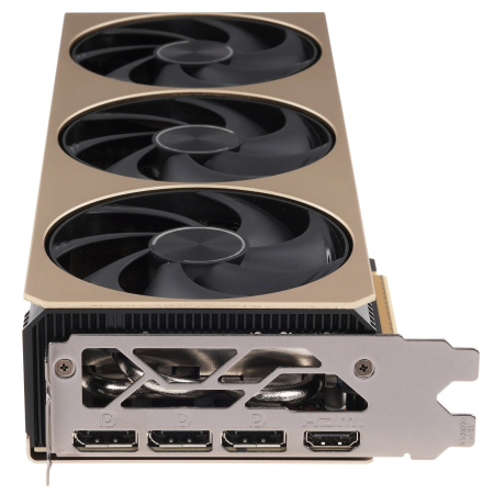 Видеокарта MSI GeForce RTX 5070 Ti INSPIRE 3X OC (RTX 5070 Ti 16G INSPIRE 3X OC) 16 Гб золотистый