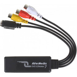 Устройство видеозахвата AverMedia DVD EZMaker 7 (61C0390000AN) Черный