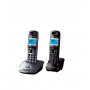 Радиотелефон PANASONIC KX-TG2512 (RU1) темно-серый/серый металлик Радиотелефон PANASONIC KX-TG2512 (RU1) темно-серый/серый металлик