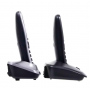 Радиотелефон PANASONIC KX-TG2512 (RU2) темно-серый/серый металлик