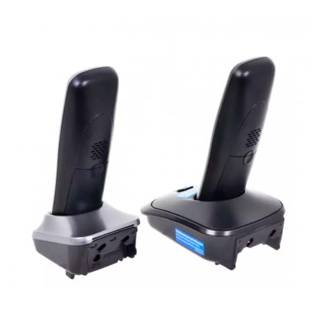 Радиотелефон PANASONIC KX-TG2512 (RU2) темно-серый/серый металлик