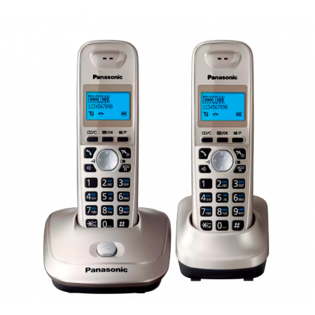 Радиотелефон PANASONIC KX-TG2512 (RUN) титановый