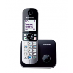 Радиотелефон PANASONIC KX-TG6811 (RUB) черный