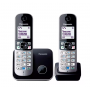 Радиотелефон PANASONIC KX-TG6812 (RUB) черный