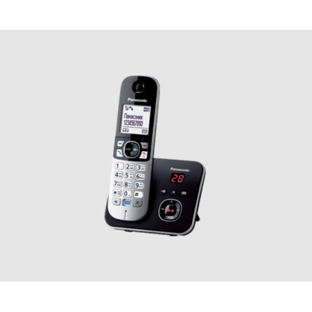 Радиотелефон PANASONIC KX-TG6821 (RUB) черный