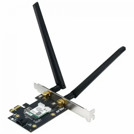 Wi-Fi адаптер ASUS PCE-AXE5400 черный