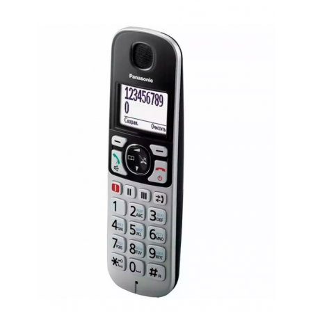 Радиотелефон PANASONIC KX-TGE510 (RUS) серебристый