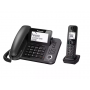 Радиотелефон PANASONIC KX-TGF310 (RUM) черный металлик
