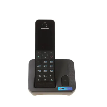 Радиотелефон PANASONIC KX-TGH210 (RUB) черный