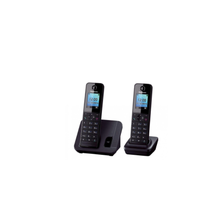 Радиотелефон PANASONIC KX-TGH222 (RUB) черный