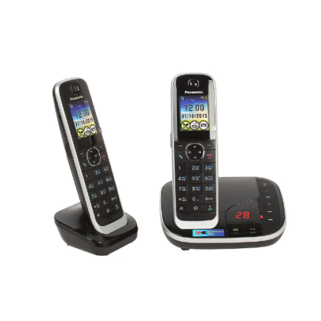 Радиотелефон PANASONIC KX-TGJ322 (RUB) черный