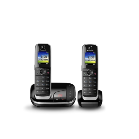 Радиотелефон PANASONIC KX-TGJ322 (RUB) черный