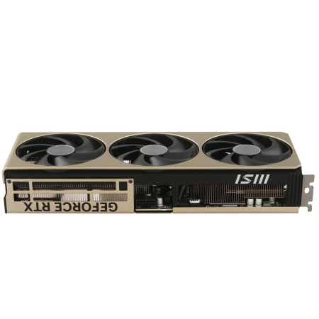 Видеокарта MSI GeForce RTX 5080 INSPIRE 3X OC (RTX 5080 16G INSPIRE 3X OC) 16 Гб золотистый