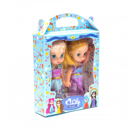 Набор мини-кукол X Game kids Lily (8231) многоцветный