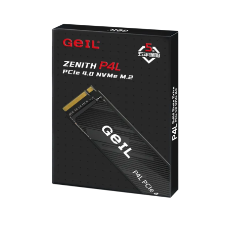 1 ТБ SSD диск GeIL Zenith P4L (P4LFD23C1TBD) черный