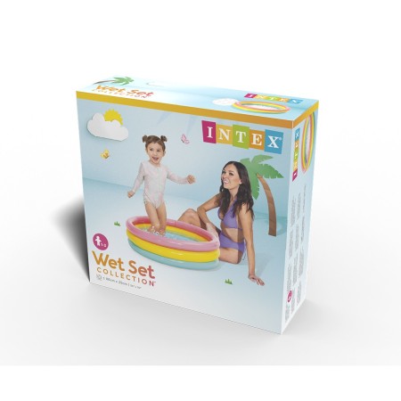 Детский надувной бассейн INTEX 58924NP (86 х 25 см) Многоцветный