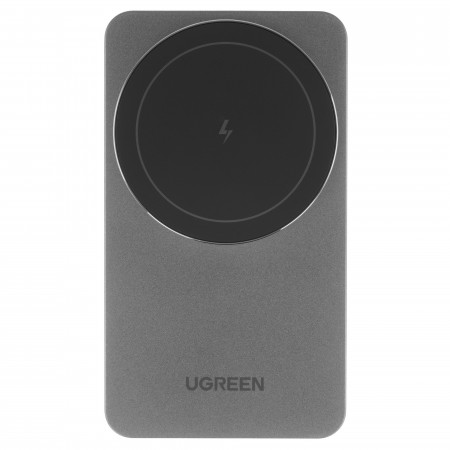 Беспроводное зарядное устройство Ugreen W528 for Apple Iphone/AirPods (45056) серый