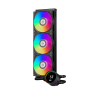 Система водяного охлаждения PCCooler DA360 Pro ARGB Digital BK (DA360Pro-BKAWXL-GL) черный