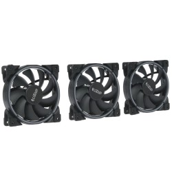 Вентилятор для корпуса PCCooler CORONA 3-IN-1 FRGB KIT 3x (CORONA FRGB 3-IN-1 KIT) черный