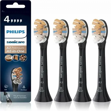 Набор сменных насадок Philips All-in-One HX9094/11 черный