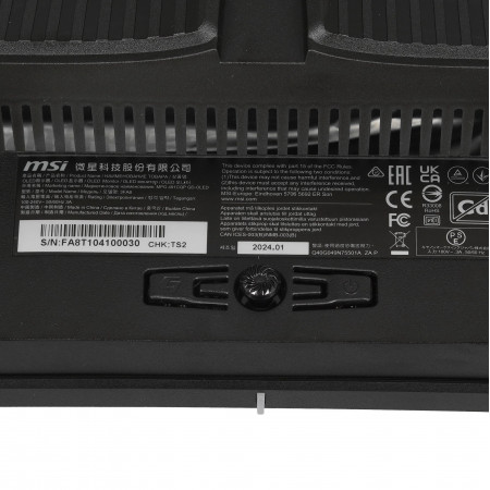 49" Монитор MSI MPG 491CQP QD-OLED черный