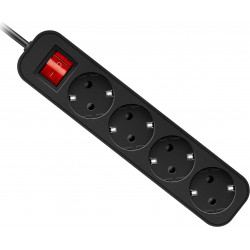 Удлинитель Defender G418 черный