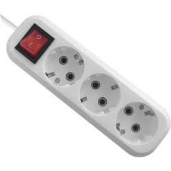 Удлинитель Defender L330 (99361) белый