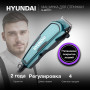 Машинка для стрижки волос Hyundai H-HC7171 черный/нефритовый