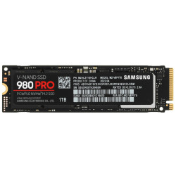 1000 ГБ SSD Samsung 980 PRO NVMe M.2 2280 R7000Mb/s W5000MB/s MZ-V8P1T0BW