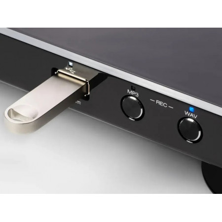 Виниловый проигрыватель DENON DP-450USB черный
