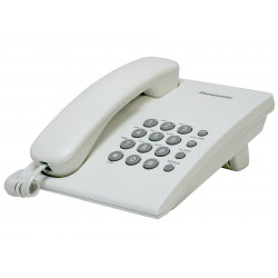 Телефон проводной Panasonic KX-TS2350RUW белый