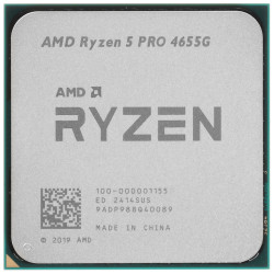 Процессор AMD Ryzen 5 PRO 4655G OEM (100-000001155) серый