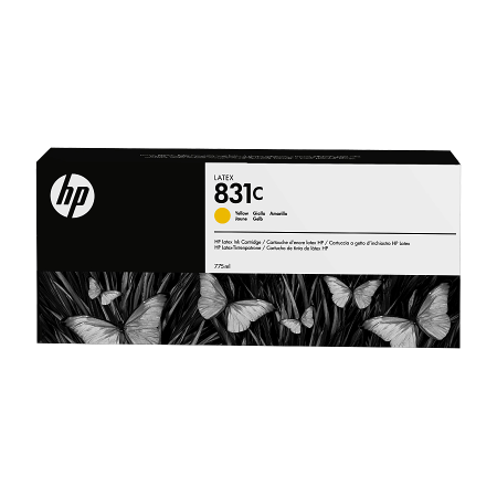 Картридж струйный HP 831 (CZ697A) желтый