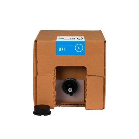 Картридж струйный HP 871 (G0Y79C) голубой (с чипом)