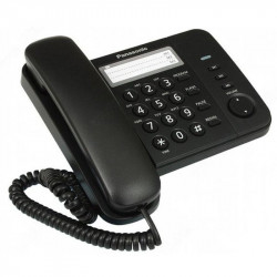 Телефон проводной Panasonic KX-TS2352RUB черный