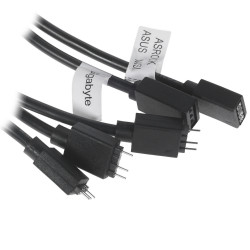 Разветвитель питания Cooler Master Addressable RGB (MFX-AWHN-3NNN1-R1) черный