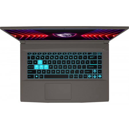 15.6" Ноутбук MSI Thin 15 (B12UCX-2494XKZ) серый