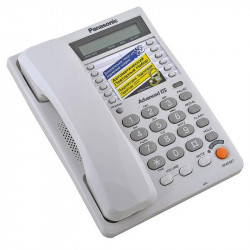 Телефон проводной Panasonic KX-TS2363RUW белый