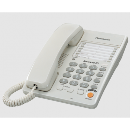Телефон проводной Panasonic KX-TS2363RUW белый
