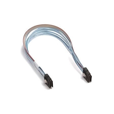 Кабель Slimline x8 (RE) - Slimline x8 (LE) Supermicro CBL-SAST-1258-85 0.58м черный