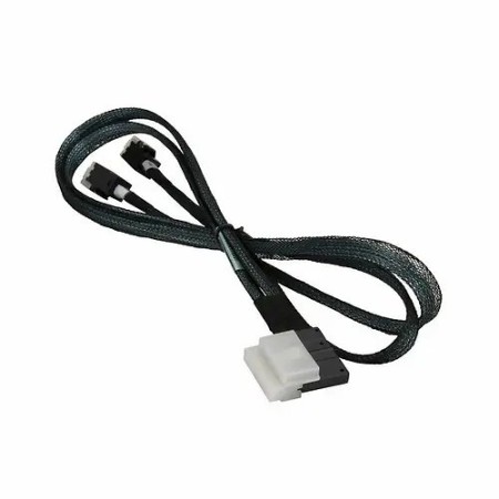 Кабель Slimline SAS x8 - 2x Mini SAS HD Supermicro CBL-SAST-0826 0.7м черный