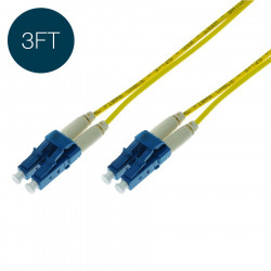 Патч-корд SYSTIMAX TeraSPEED SM LC-LC (FFWLCLC42-JXF010) 3 м желтый