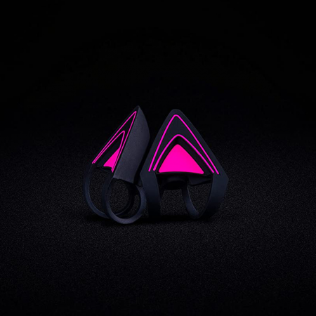Амбушюры для наушников Razer Kitty Ears for Kraken (Neon Purple) (RC21-01140100-W3M1) фиолетовый