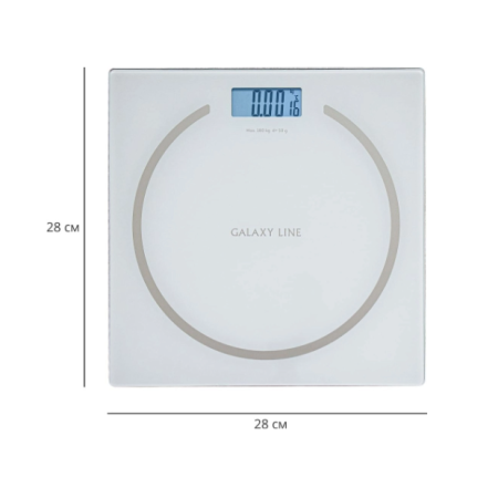 Весы GALAXY LINE GL 4815 (гл4815лбел) белый